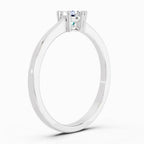 0.5 Ct Round Solitaire Ring | 14K Yellow Gold