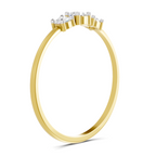 0.24 Carat Solitaire Lab Grown Diamond Ring In 14K Gold