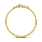 0.24 Carat Solitaire Lab Grown Diamond Ring In 14K Gold