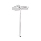 Sparkles Lab Grown Diamond 0.3 Dazzle Bloom Ring| 14K White Gold