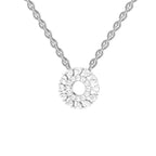 0.24 Carat Round Necklace | 14K Yellow Gold