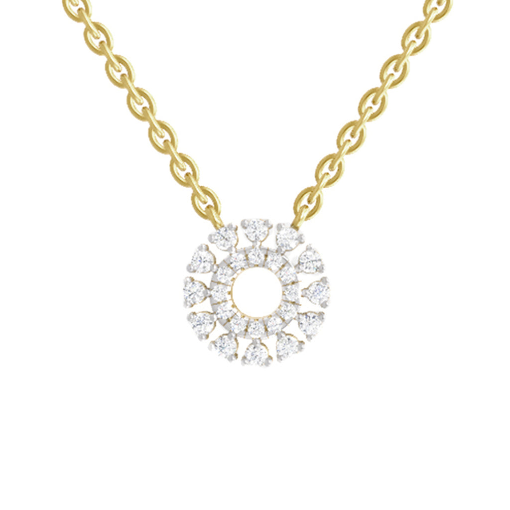 0.24 Carat Necklace in 14K
