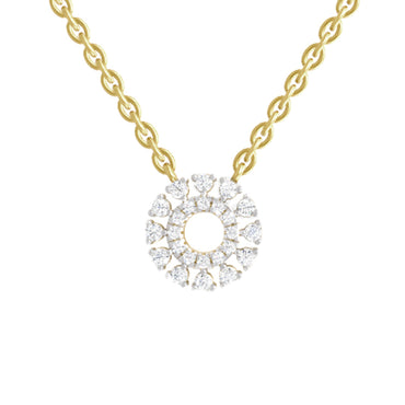 0.24 Carat Necklace in 14K