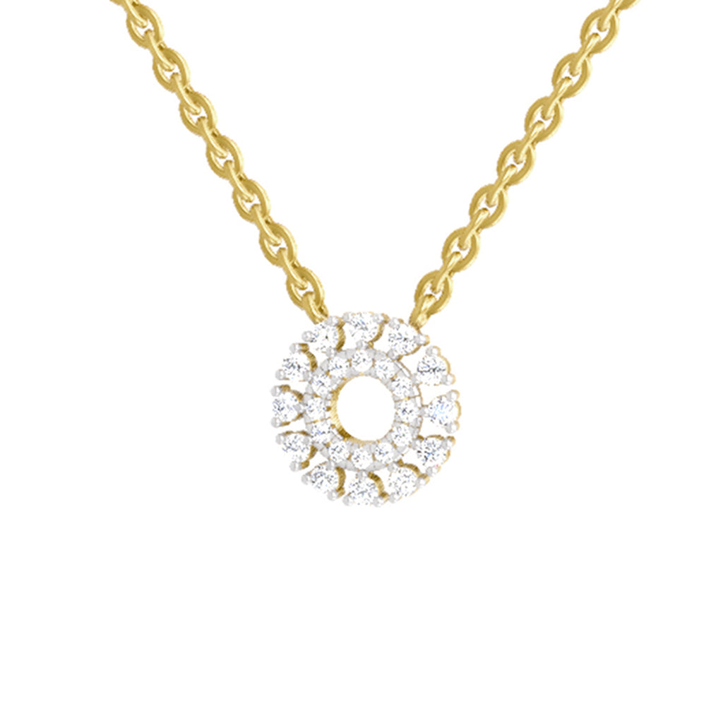 0.24 Carat Necklace in 14K