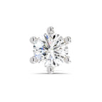 Solitaire Nosepin 0.5 Ct | 14Kt WhiteGold