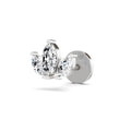 Floral Nosepin 0.26 Ct | 14Kt White Gold
