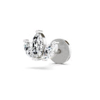 Floral Nosepin 0.26 Ct | 14Kt Yellow Gold
