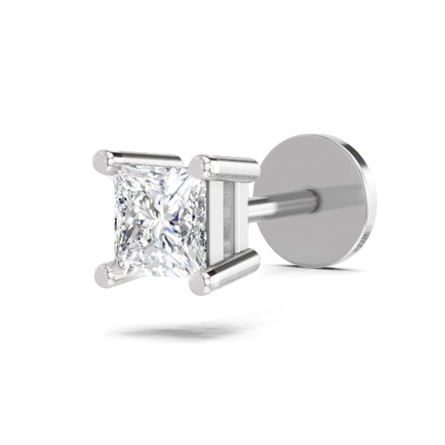 Solitaire Nosepin 0.09 Ct | 14Kt Yellow Gold