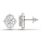0.45 Ct Round Fashion Earrings | 14K Rose Gold