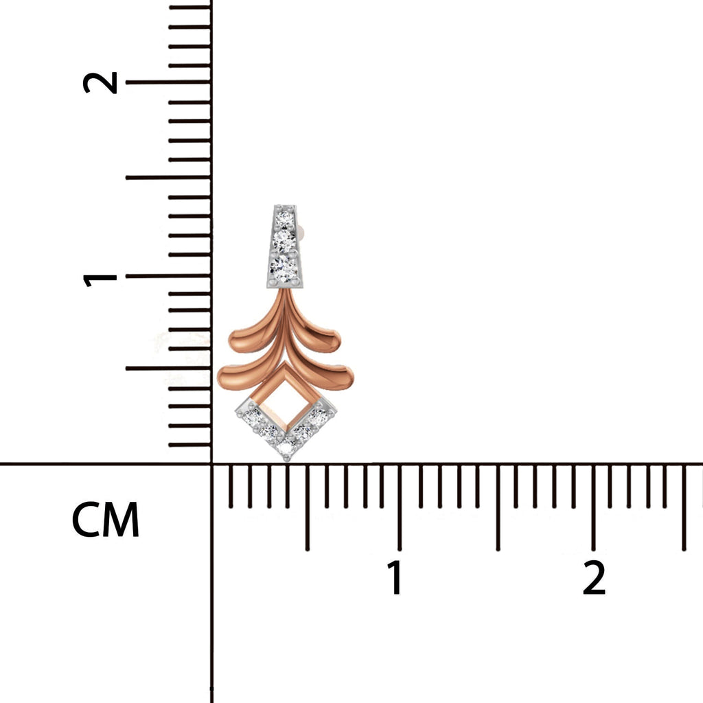 0.10 CtRound Shape Earrings | 14K Yellow Gold  FG VS Quality Diamonds