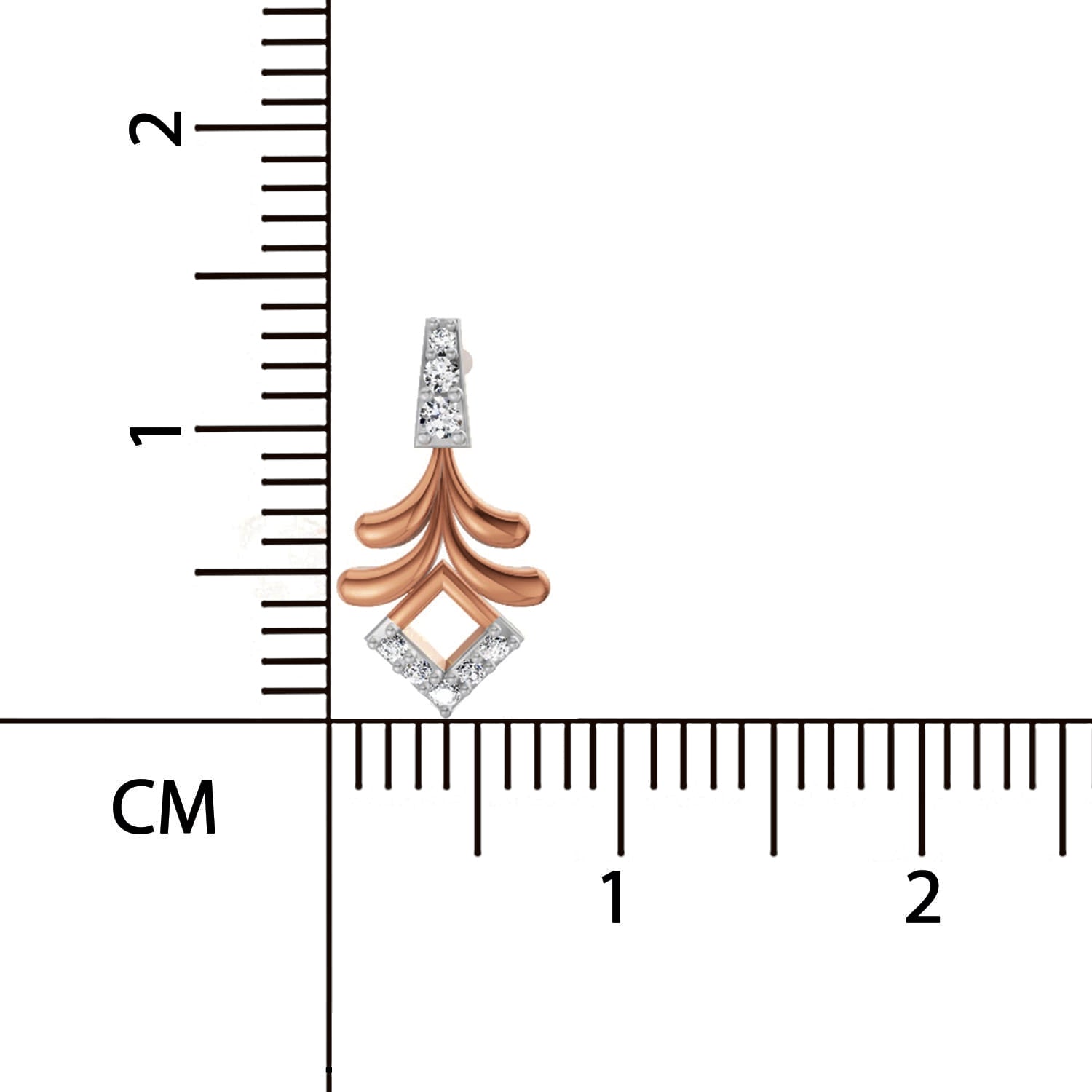 0.10 CtRound Shape Earrings | 14K Yellow Gold  FG VS Quality Diamonds
