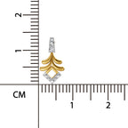 0.10 CtRound Shape Earrings | 14K Yellow Gold  FG VS Quality Diamonds