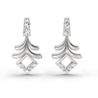 0.10 CtRound Shape Earrings | 14K Yellow Gold  FG VS Quality Diamonds