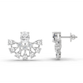 2.27 Ct Stud Earrings | 14K White Gold
