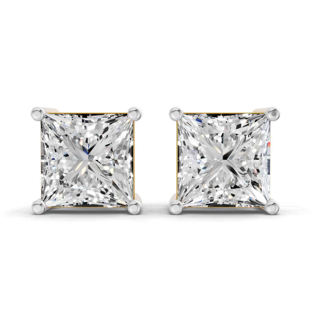 Sparkles Princess Cut Prowess Diamond Earring