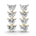 Sparkles Moonlit Curve Diamond Earring