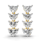 Sparkles Moonlit Curve Diamond Earring
