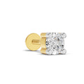 0.4 Carat Solitaire Earring| 14K Yellow Gold