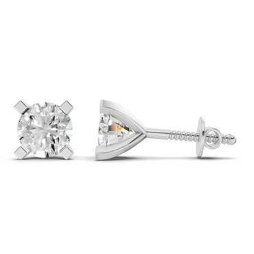 0.19 Carat Timeless Brilliance Studs Earrings | 14K White Gold