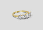 1.04 Ct Round Ring |  14K Yellow Gold