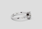 1.17 Ct Oval Solitaire Ring |  14K White Gold