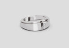 0.11 Carat Titan Engagement Ring | 14K White Gold