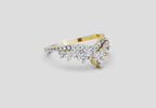 0.81 Carat Crownlight Promise Engagement Ring | 14K Yellow Gold