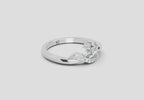0.11 Ct Round Cluster  | 14K White Gold