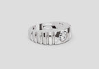 1 Ct Round Solitaire Diamond Ring | 14K White Gold