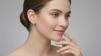 0.46 Ct Round Stud Earrings |  14K Yellow Gold
