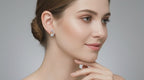0.60 Ct Round Stud Earrings | 14K Yellow Gold  FG VS Quality Diamonds