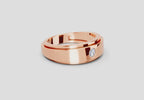 0.11 Carat Titan Engagement Ring | 14K Rose Gold