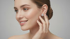 0.35 CtRound Shape Earrings | 14K Yellow Gold
